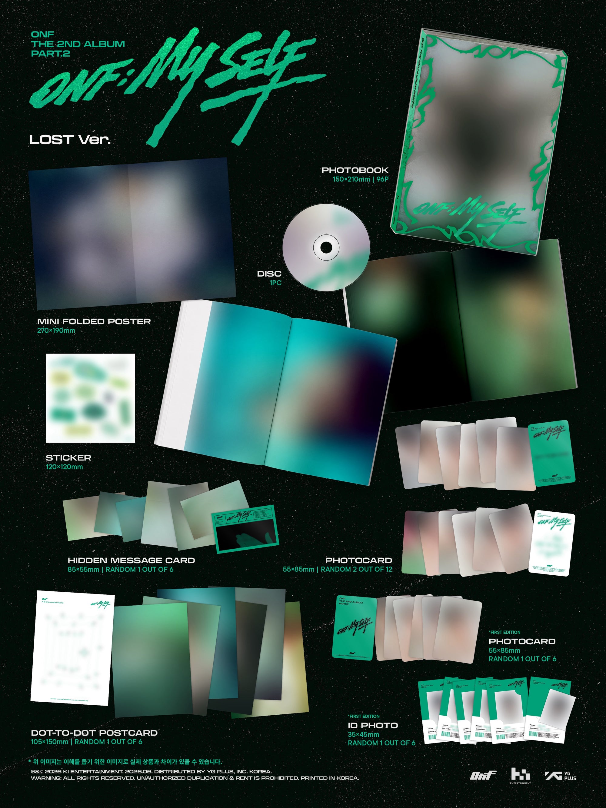 ONF • ONF: MY SELF [PREORDER]