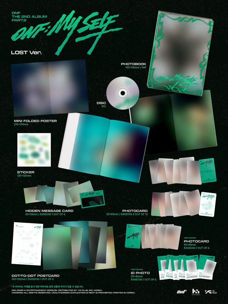 ONF • ONF: MY SELF [PREORDER]