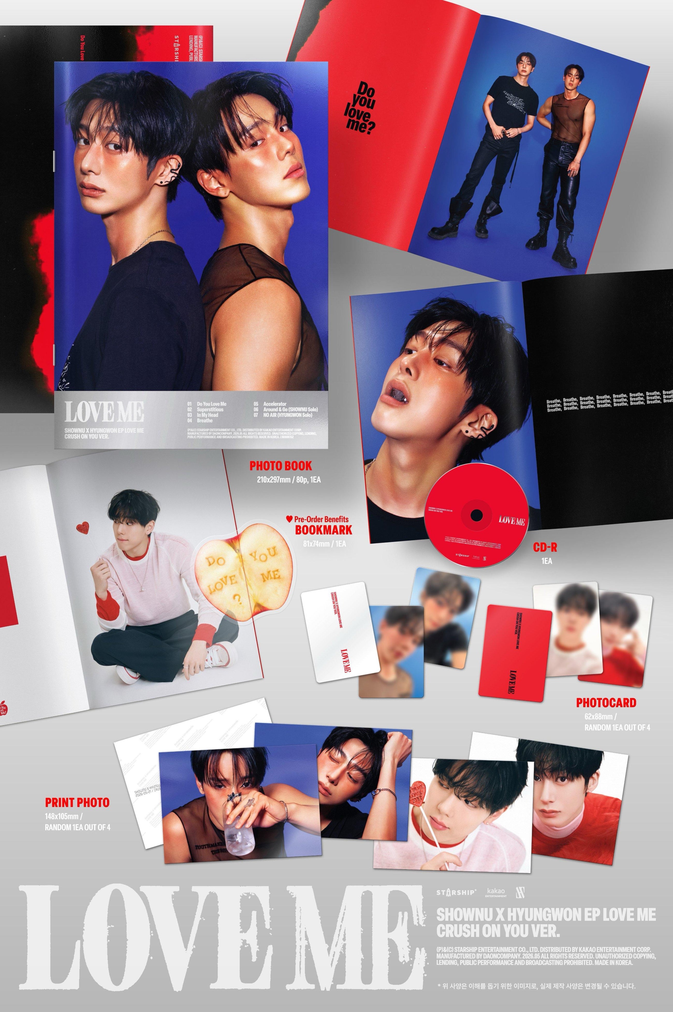 MONSTA X : Shownu X Hyungwon • LOVE ME