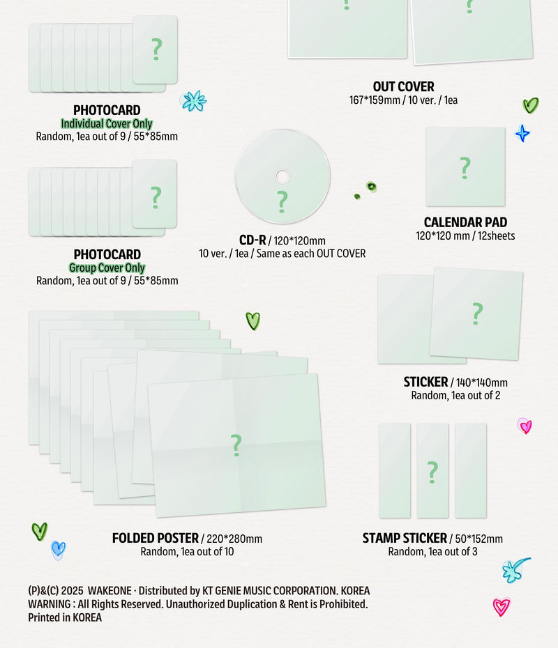 ZEROBASEONE • NEVER SAY NEVER (Digipack Ver.) [PREORDER]