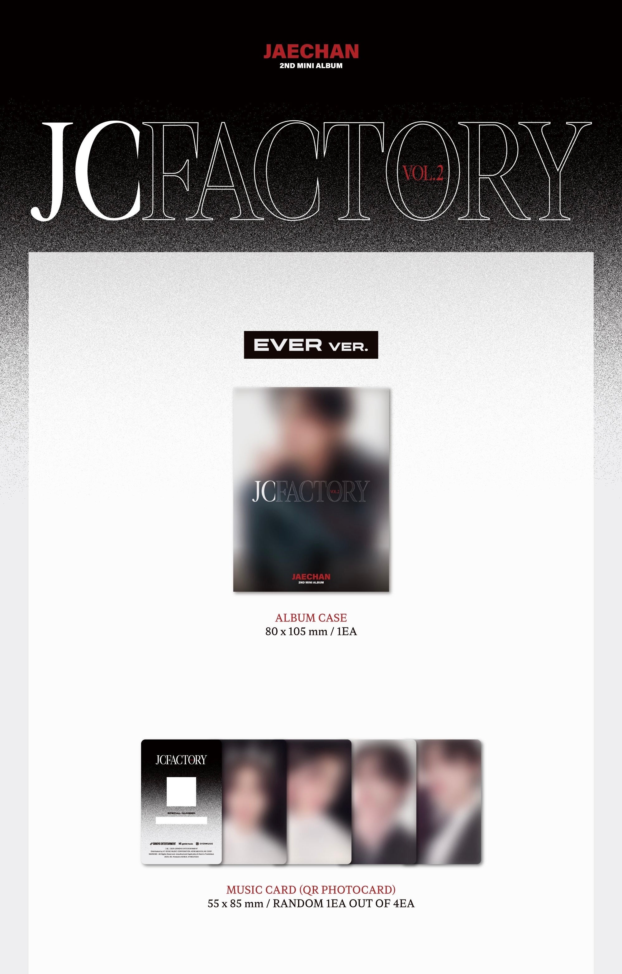 Jaechan • JCFACTORY vol.2 [PREORDER]