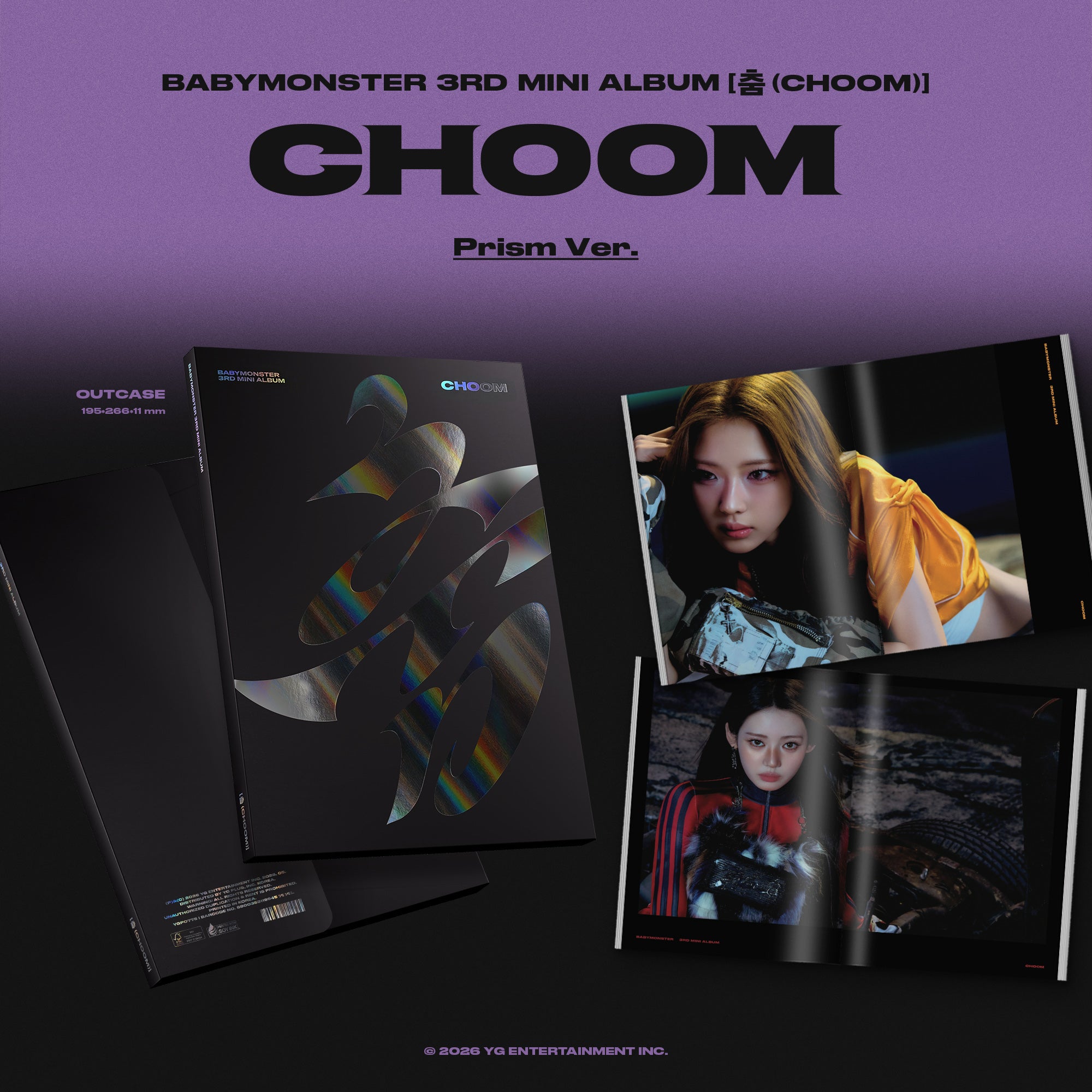 BABYMONSTER • CHOOM (Photobook Ver.)