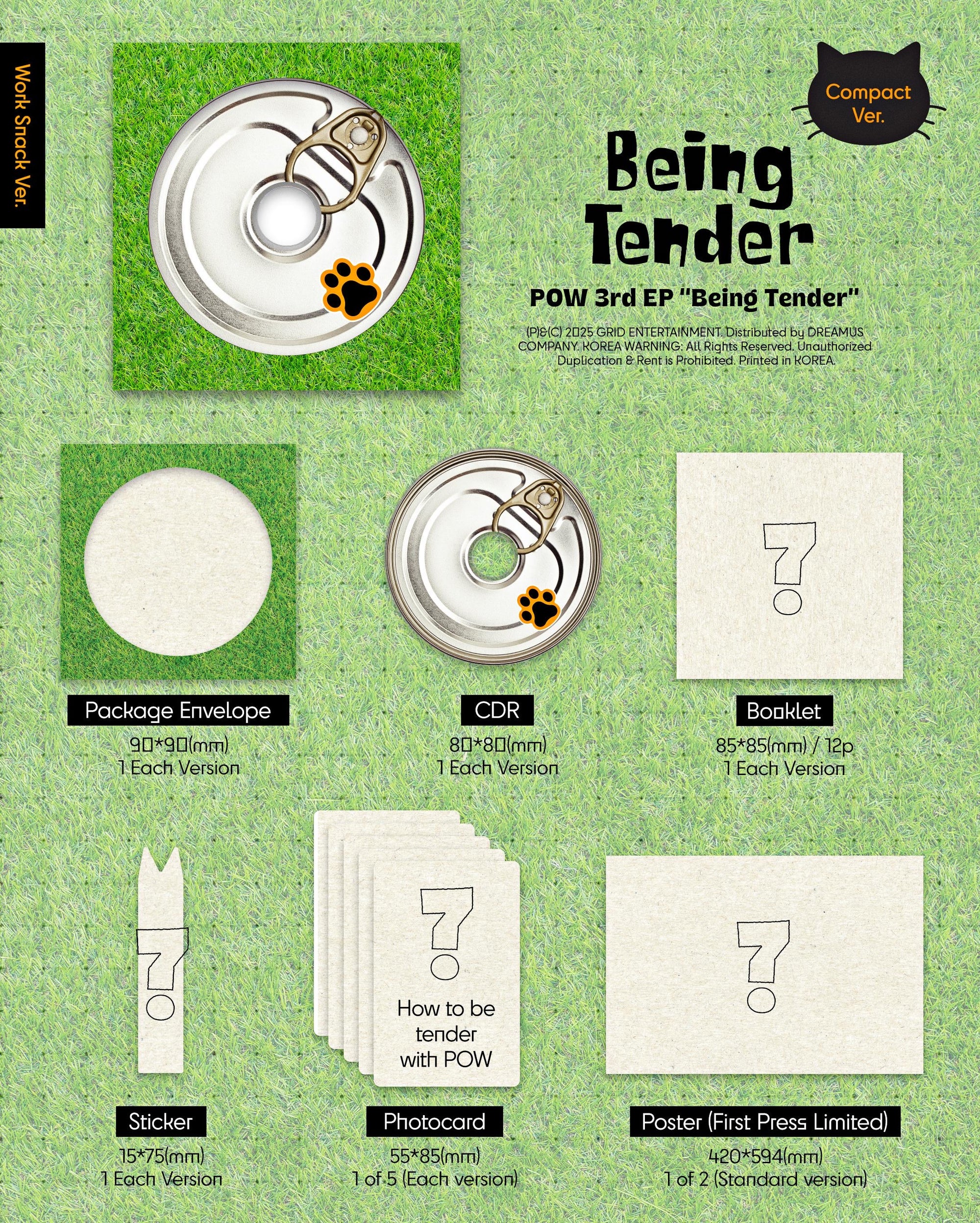 POW • Being Tender [PREORDER]
