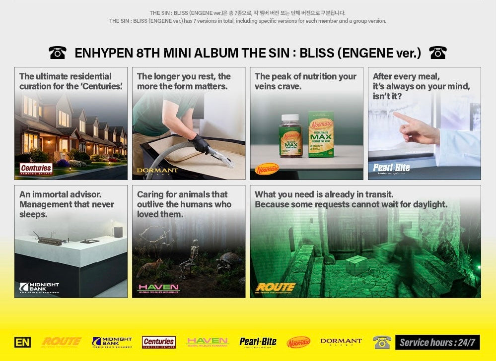ENHYPEN • THE SIN: BLISS (ENGENE ver.) [PREORDER]
