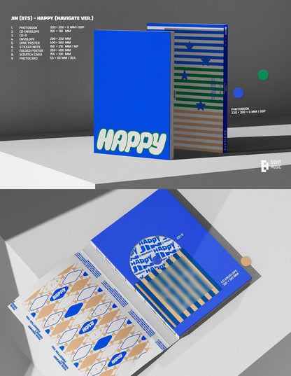 Jin • HAPPY