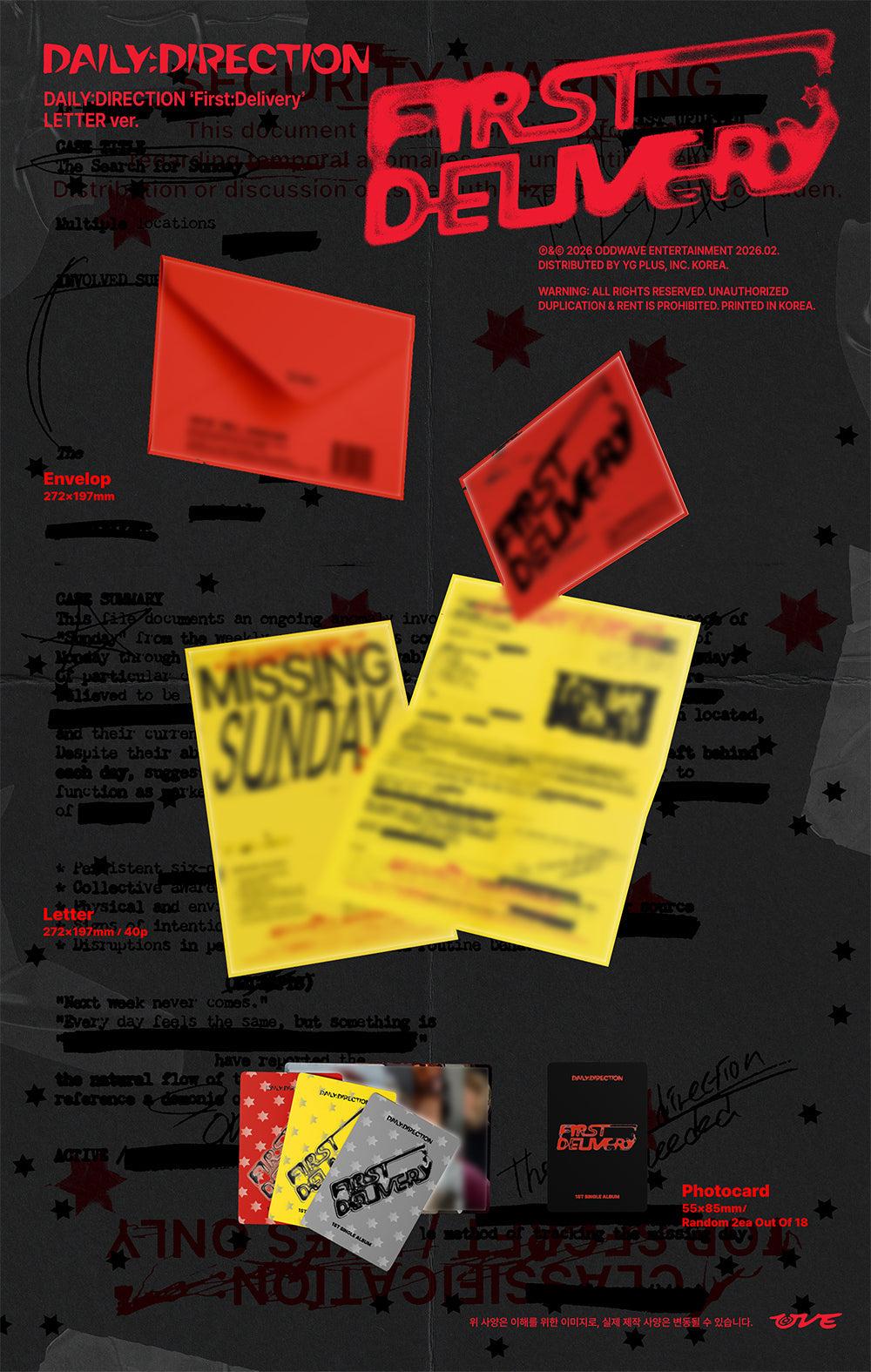 DAILY:DIRECTION • FIRST:DELIVERY [PREORDER]