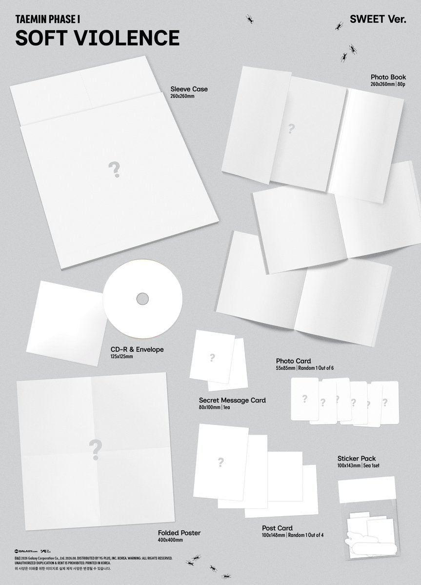 Taemin • PHASE 1: Soft Violence [PREORDER]
