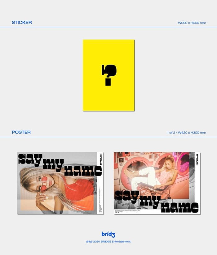 Hyolyn • Say My Name