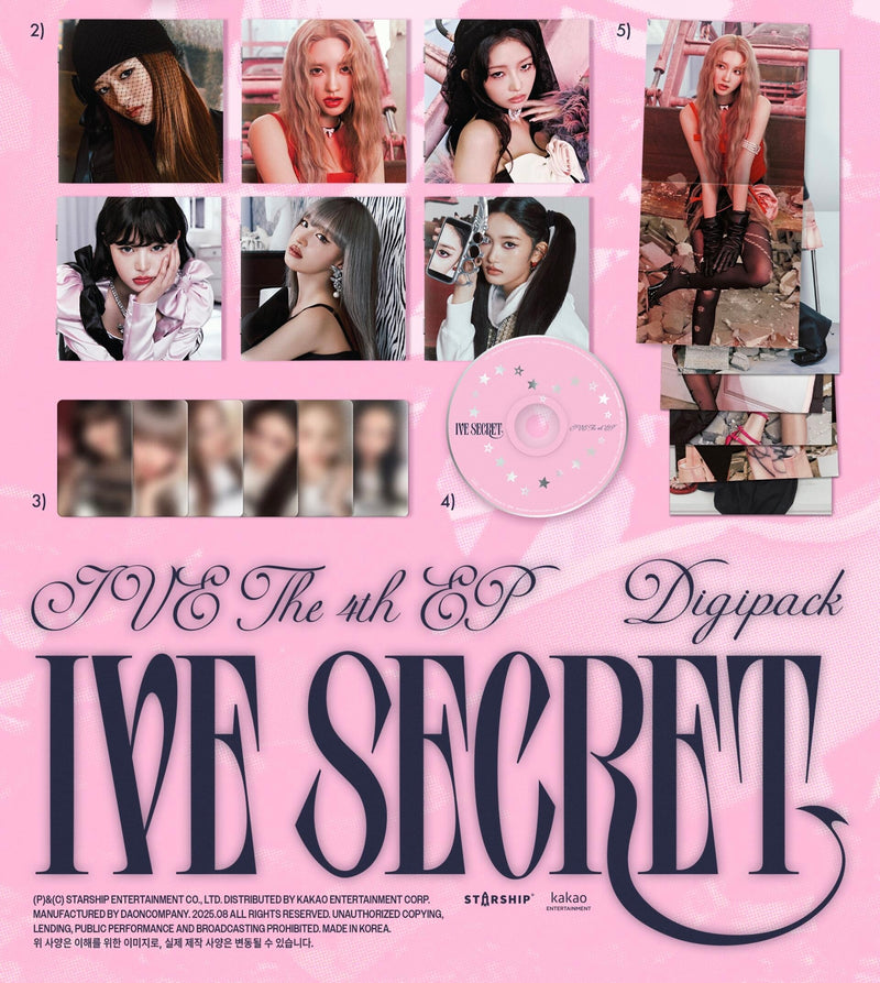 IVE • IVE SECRET (Digipack Ver.)