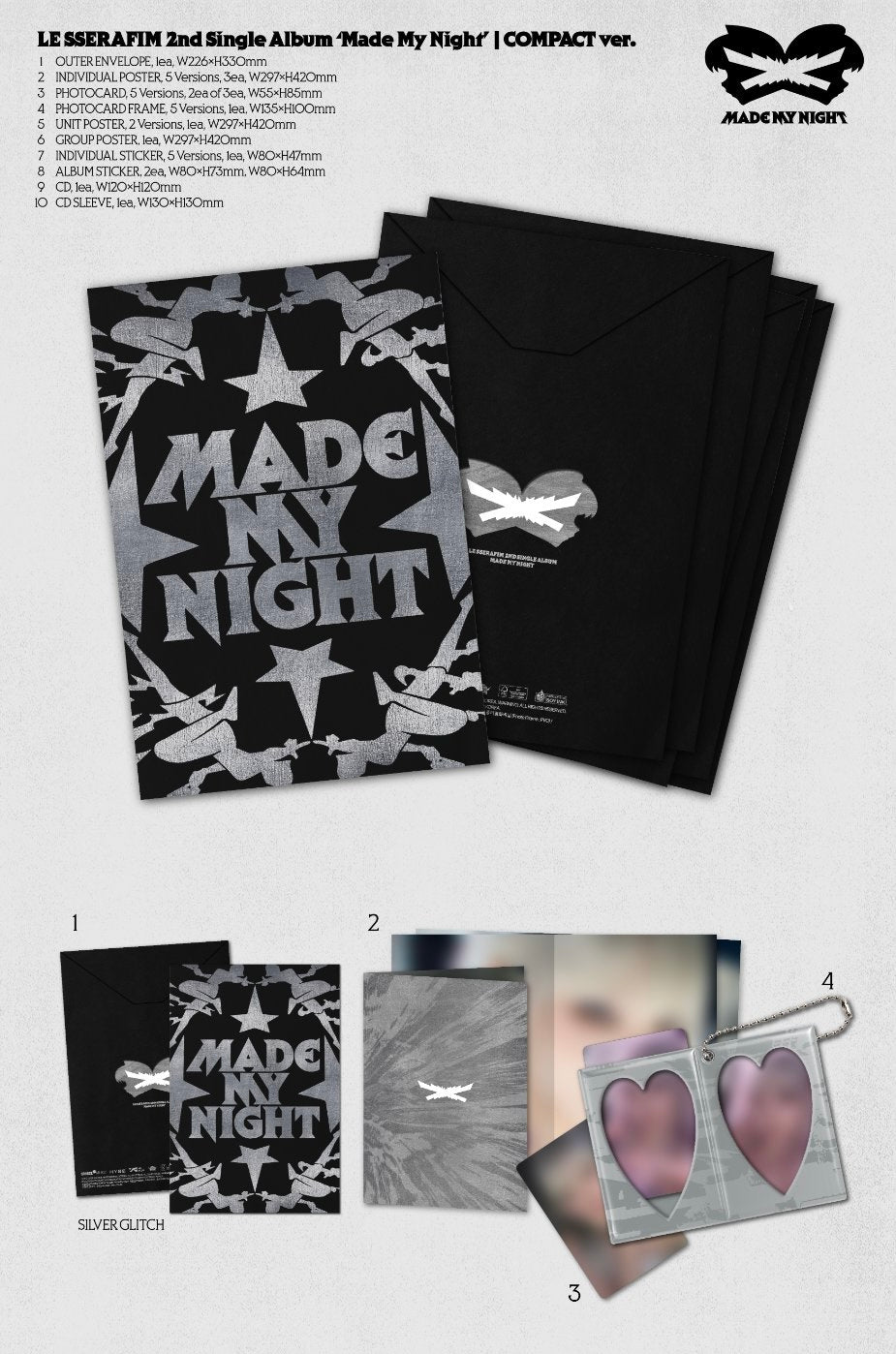 LE SSERAFIM • Made My Night [PREORDER]