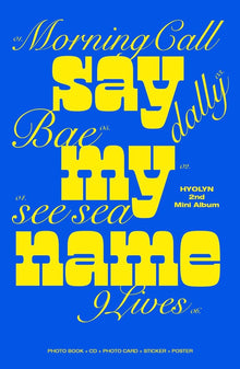Hyolyn • Say My Name
