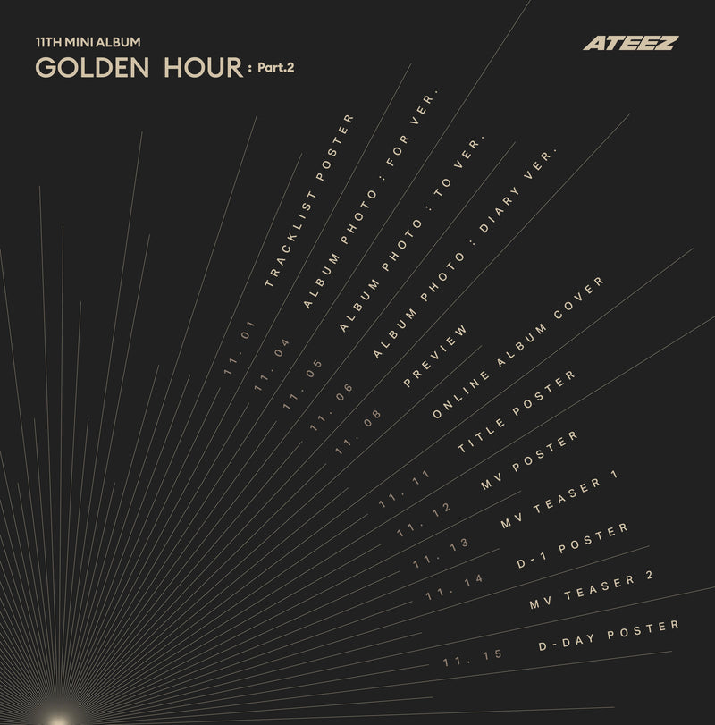 ATEEZ • GOLDEN HOUR: Part.2 (Digipack Ver.)