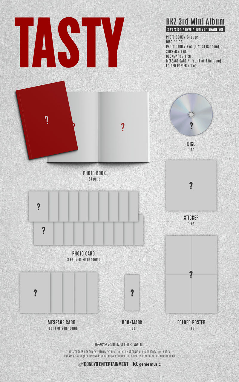DKZ • TASTY [PREORDER]