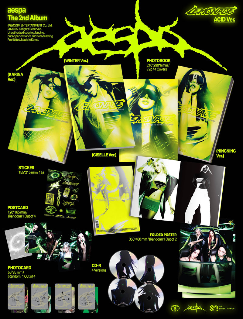 aespa • Lemonade (Member Vers.) [PREORDER]