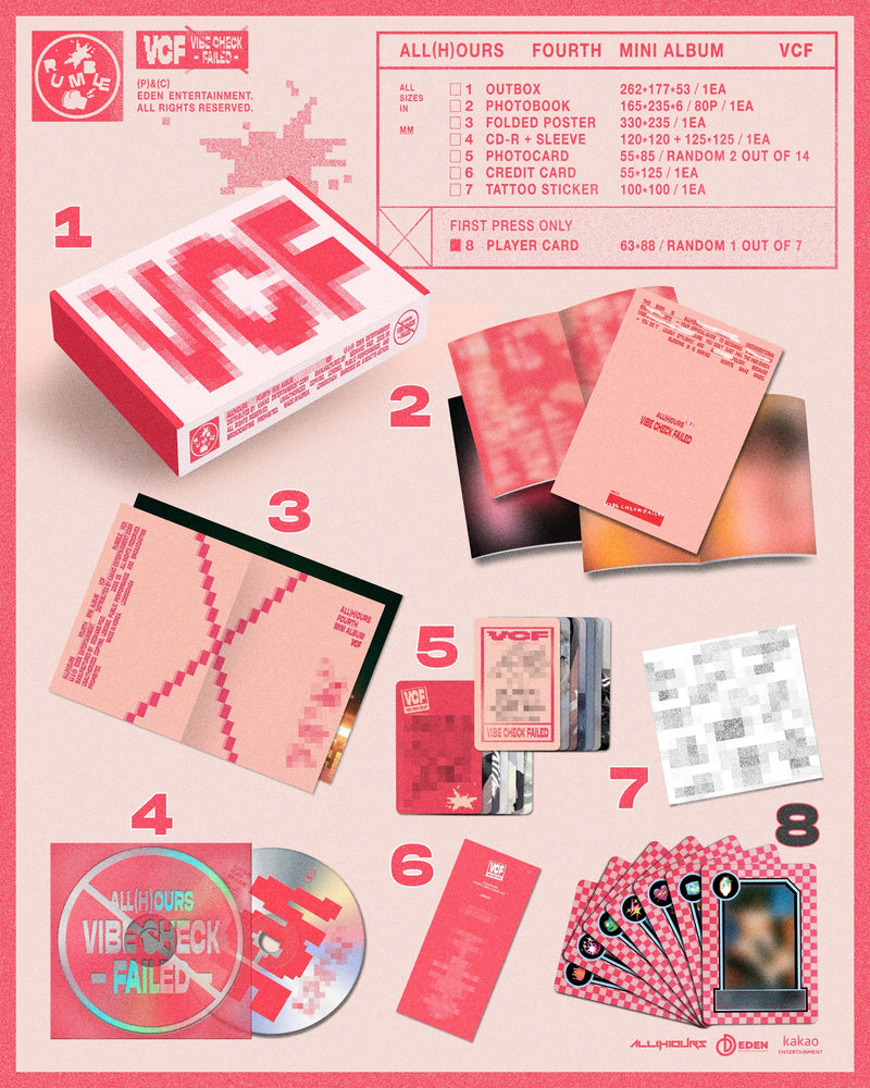 ALL(H)OURS • VCF [PREORDER]