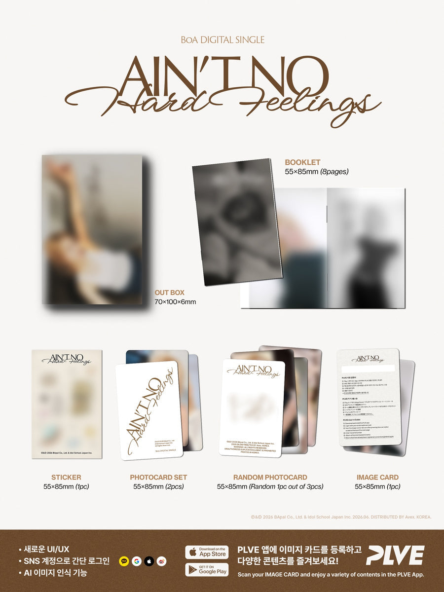 BoA • Ain’t No Hard Feelings [PREORDER]