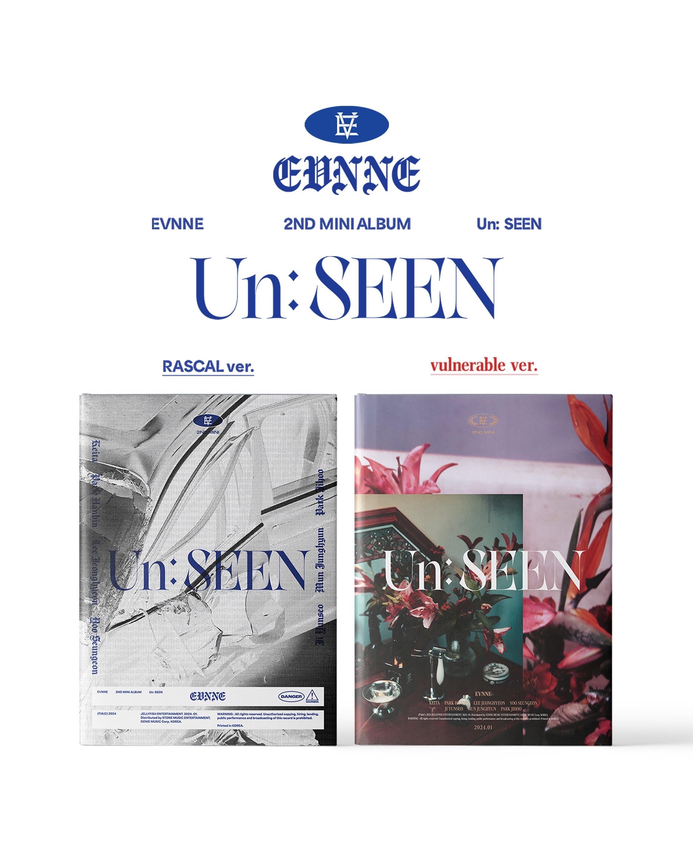 EVNNE 『Un:SEEN』デジパック未開封 ジフ FC特典トレカ付き 人気