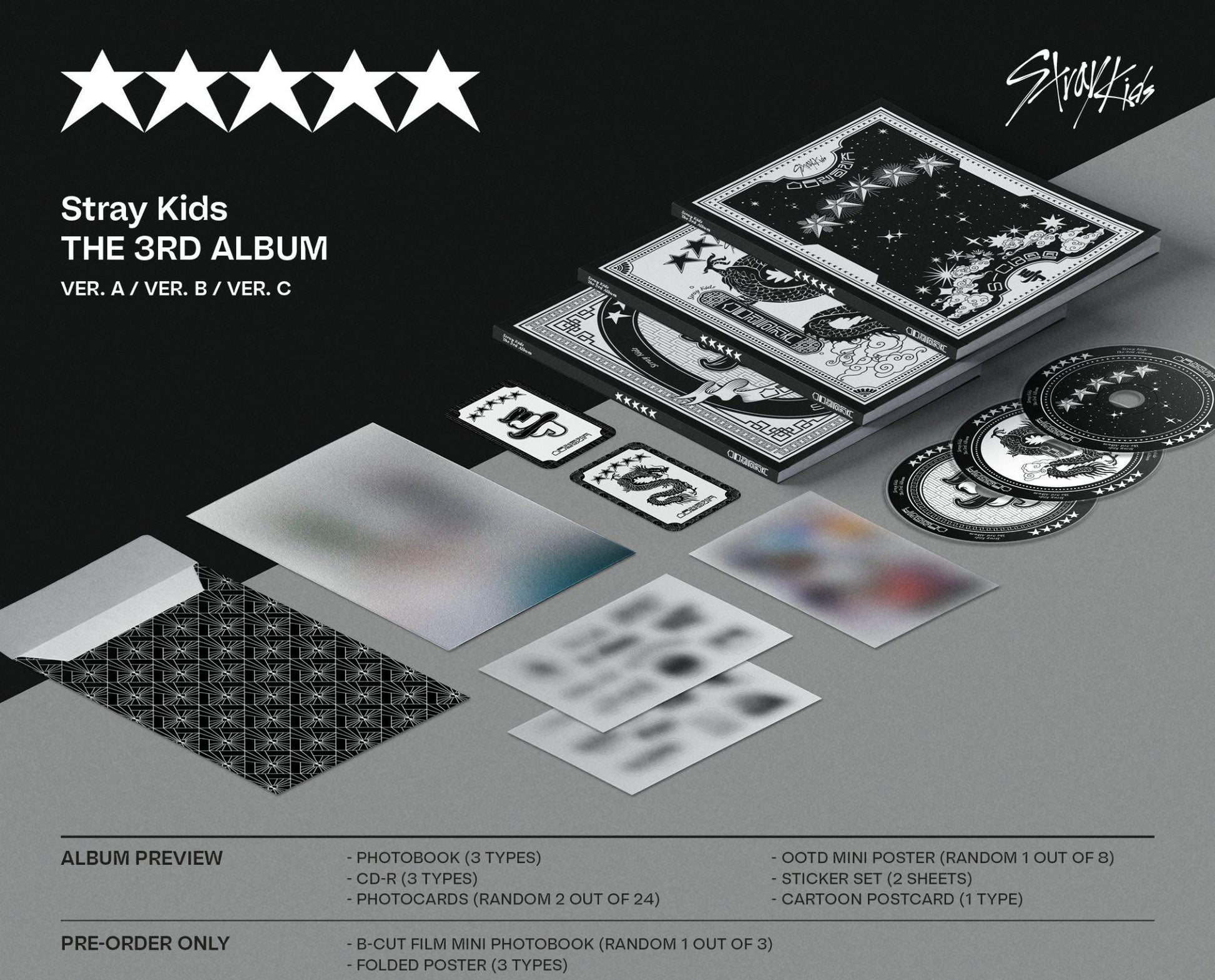 STRAY KIDS - 5 Star [first press] – K-Moon