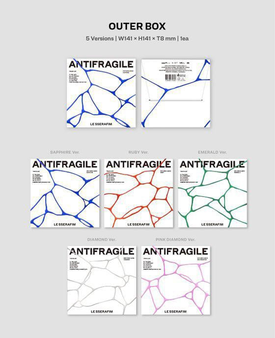 LE SSERAFIM • ANTIFRAGILE