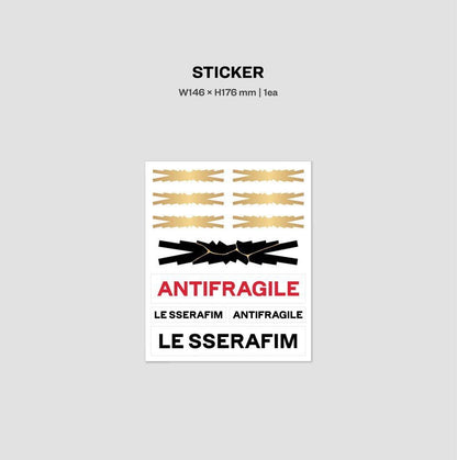 LE SSERAFIM • ANTIFRAGILE