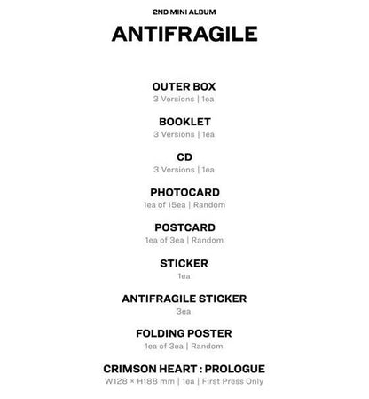 LE SSERAFIM • ANTIFRAGILE