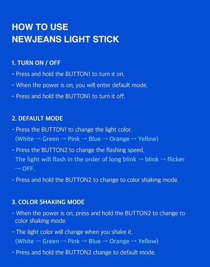 NewJeans • ‘Binky Bong’ Official Lightstick