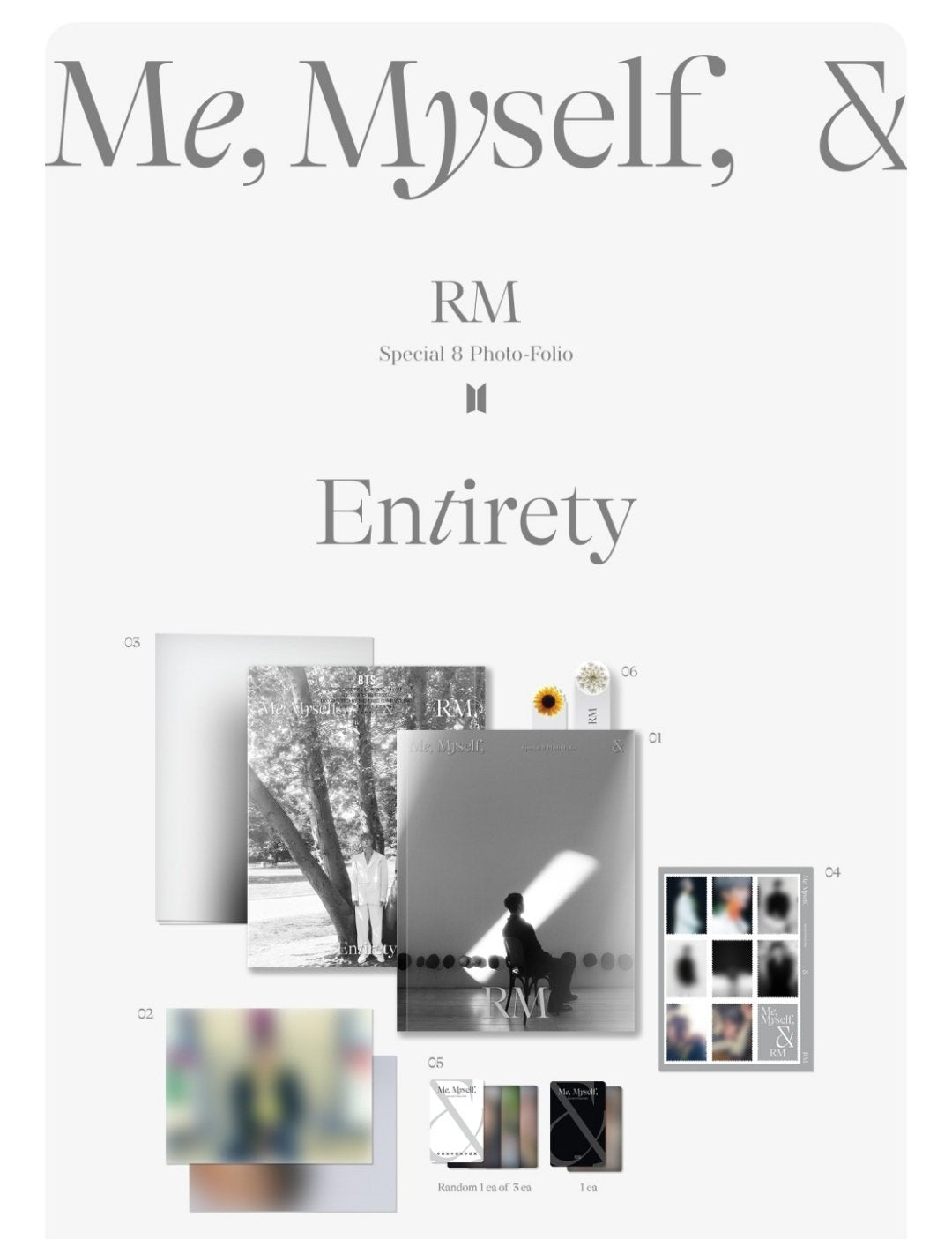 BTS : RM • Special 8 Photo~Folio: Me, Myself and RM ‘Entirety’