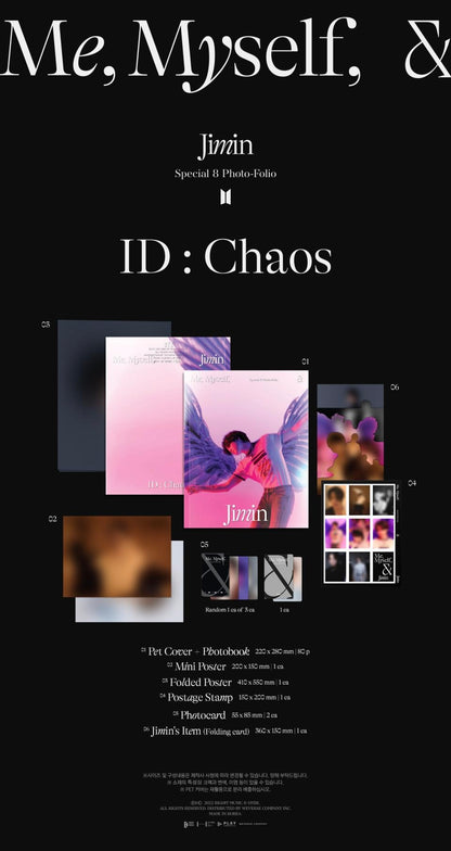 BTS : Jimin - Special 8 Photo-Folio : Me, Myself and Jimin ‘ID: Chaos’