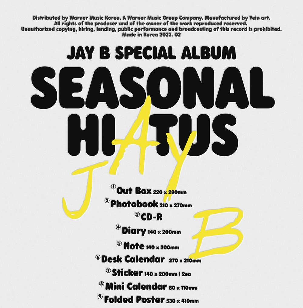 Jay B • Seasonal Hiatus