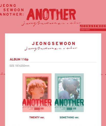 Jeong Sewoon - Another