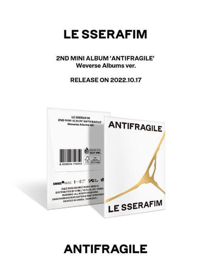 LE SSERAFIM • ANTIFRAGILE