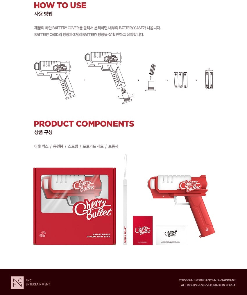 Cherry Bullet • Official Lightstick