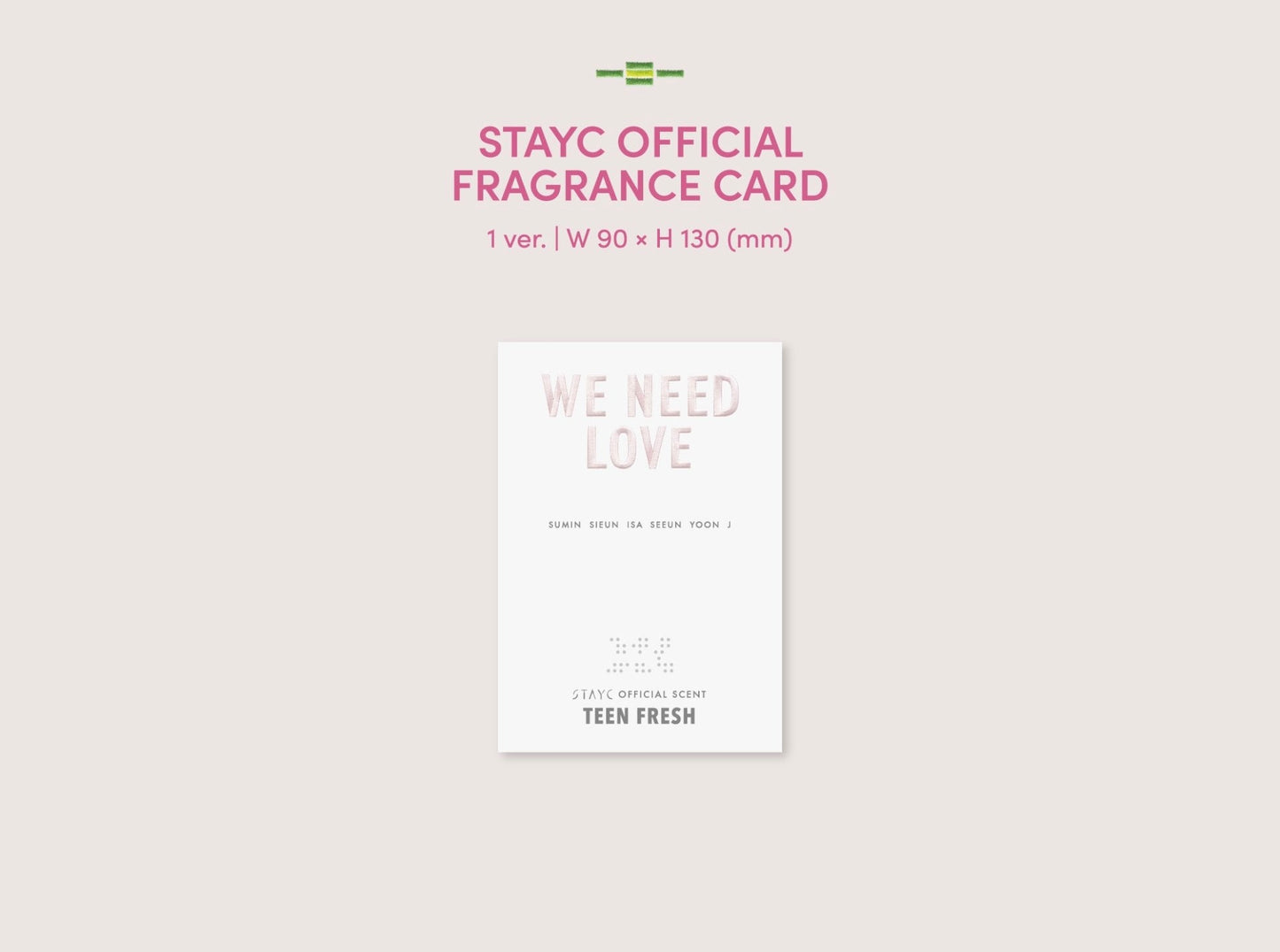 STAYC • WE NEED LOVE