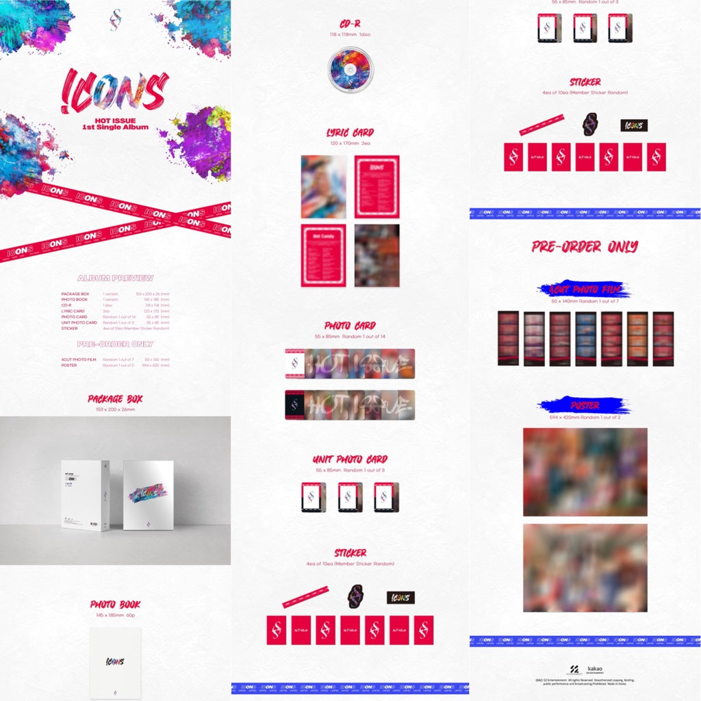 Hot Issue - Icons – Kpop Moon