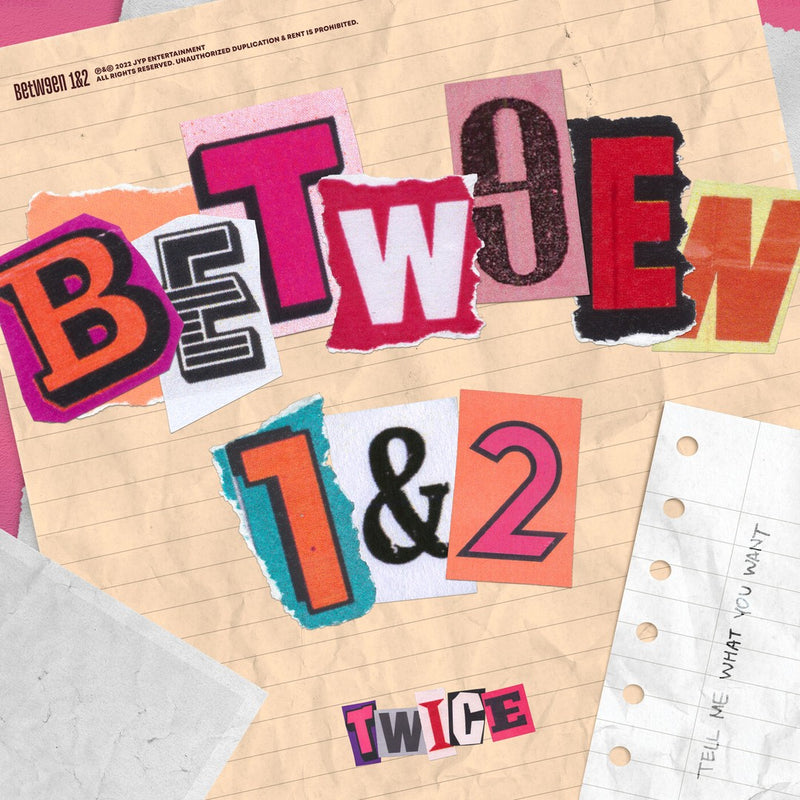 TWICE • Between 1&2